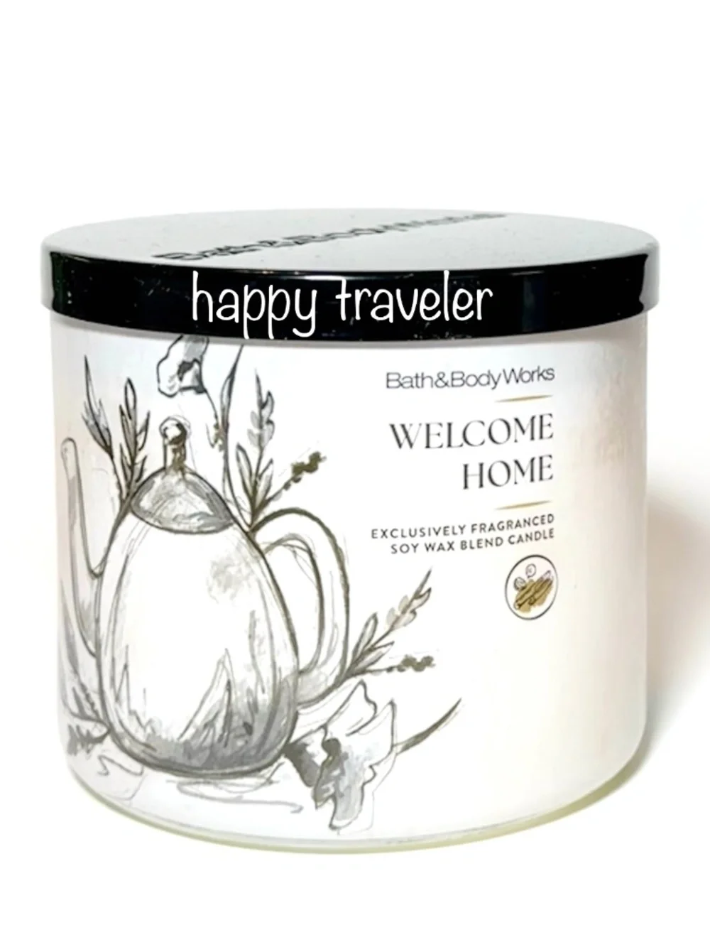 WELCOME HOME 3 Wick Candle - Picture 1 of 3